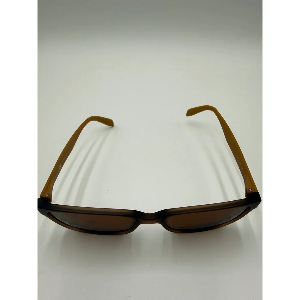 Calvin Klein Sunglasses Unisex OS Brown Excellent Matte Rectangular 4288S 210